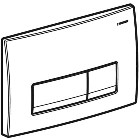 CLAPET? DE AC?IONARE REZERVOR INCASTRAT DELTA50 NEGRU INTENS RAL 9005